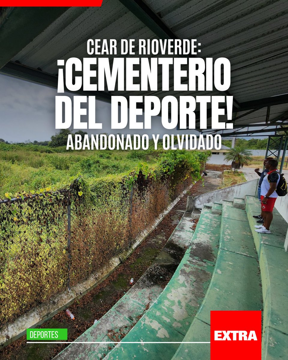DiarioExtraEc's tweet image. ¡ALLÍ HABÍA UN DIAMANTE! 😒

👉🏼 El Centro de Alto Rendimiento (CEAR) de #Rioverde, en #Esmeraldas, otrora emblema del Estado ecuatoriano, está ahora abandonado y deteriorado. Solo el Municipio mantiene activos algunos espacios con programas sociales, mientras la Policía Nacional