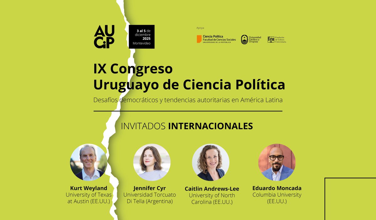 Ciencia Política UdelaR tweet media