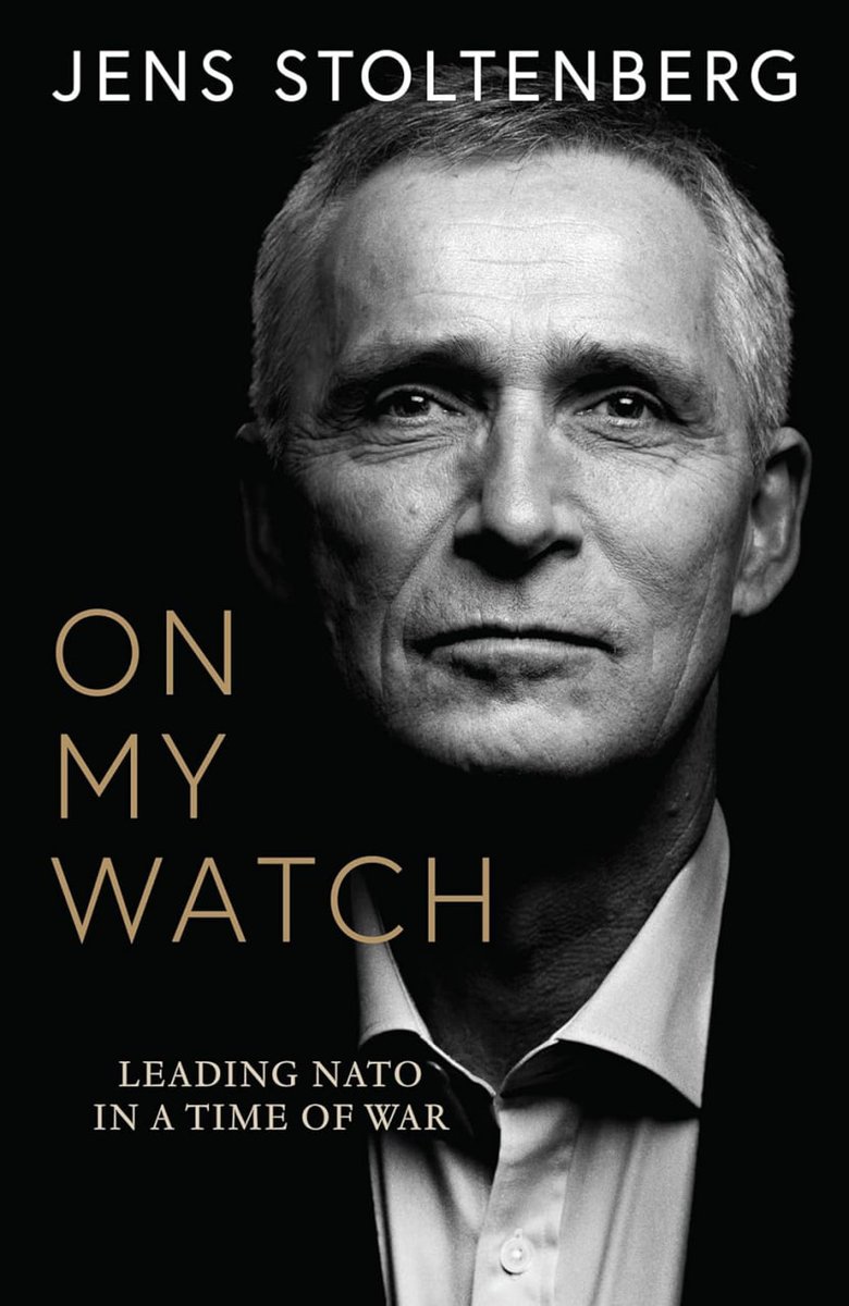 Did you know Stoltenberg titled his book On My Watch: Leading NATO in the Time of War?

Let’s hope it clearly spells out who NATO was supposedly at war with, why the world’s largest military alliance, built to counter Russia, chose not just to avoid confronting Russian aggression