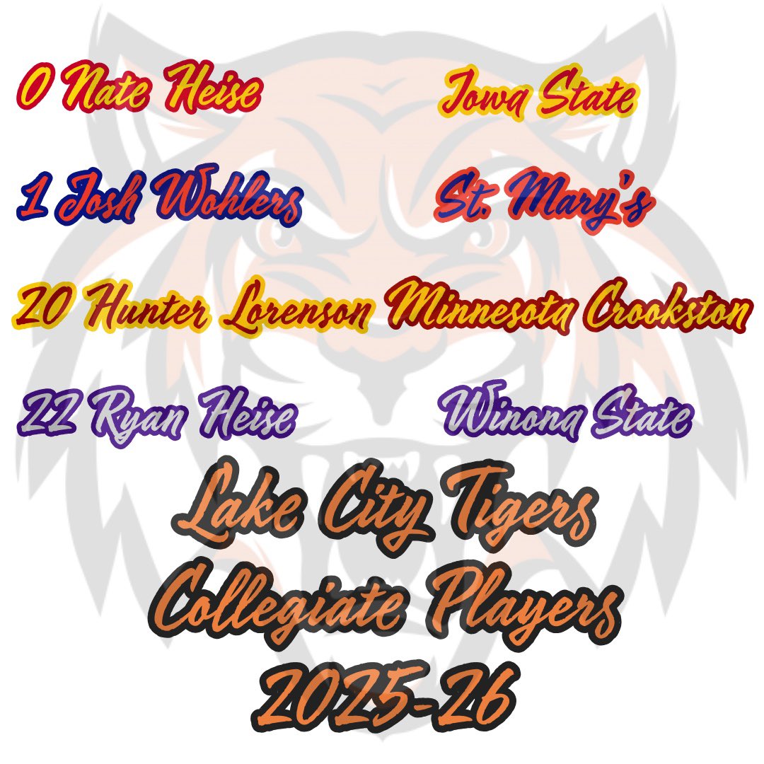 lakecitybb's tweet photo. Good luck to our four players at the collegiate level this year! https://t.co/NbdXHeagGl