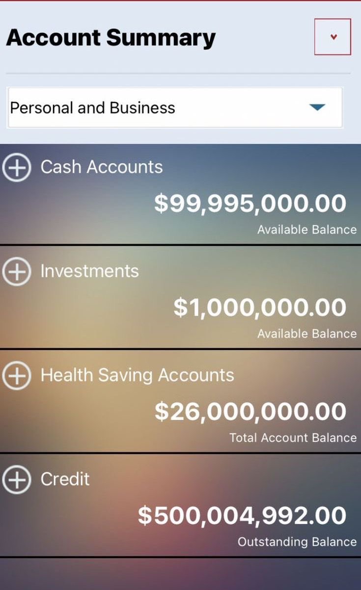 sparklesugglets's tweet photo. The bank account of everyone who interacts with this tweet https://t.co/43lWAULHCI