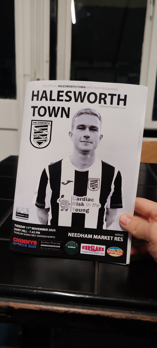 Suffolk Non League Programmes tweet media