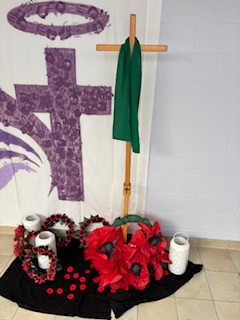 A big thank you to Ms. Evong and her Grade 3 class for a truly beautiful and touching Remembrance Day ceremony.