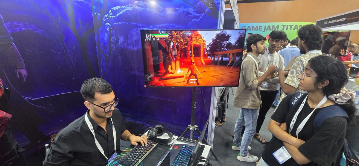 nexttechlab's tweet photo. We attended the India Game Dev Conference (IGDC) recently. It was a good opportunity to meet industry professionals, learn about new trends, and connect with other developers. https://t.co/91Lz4GvXvE