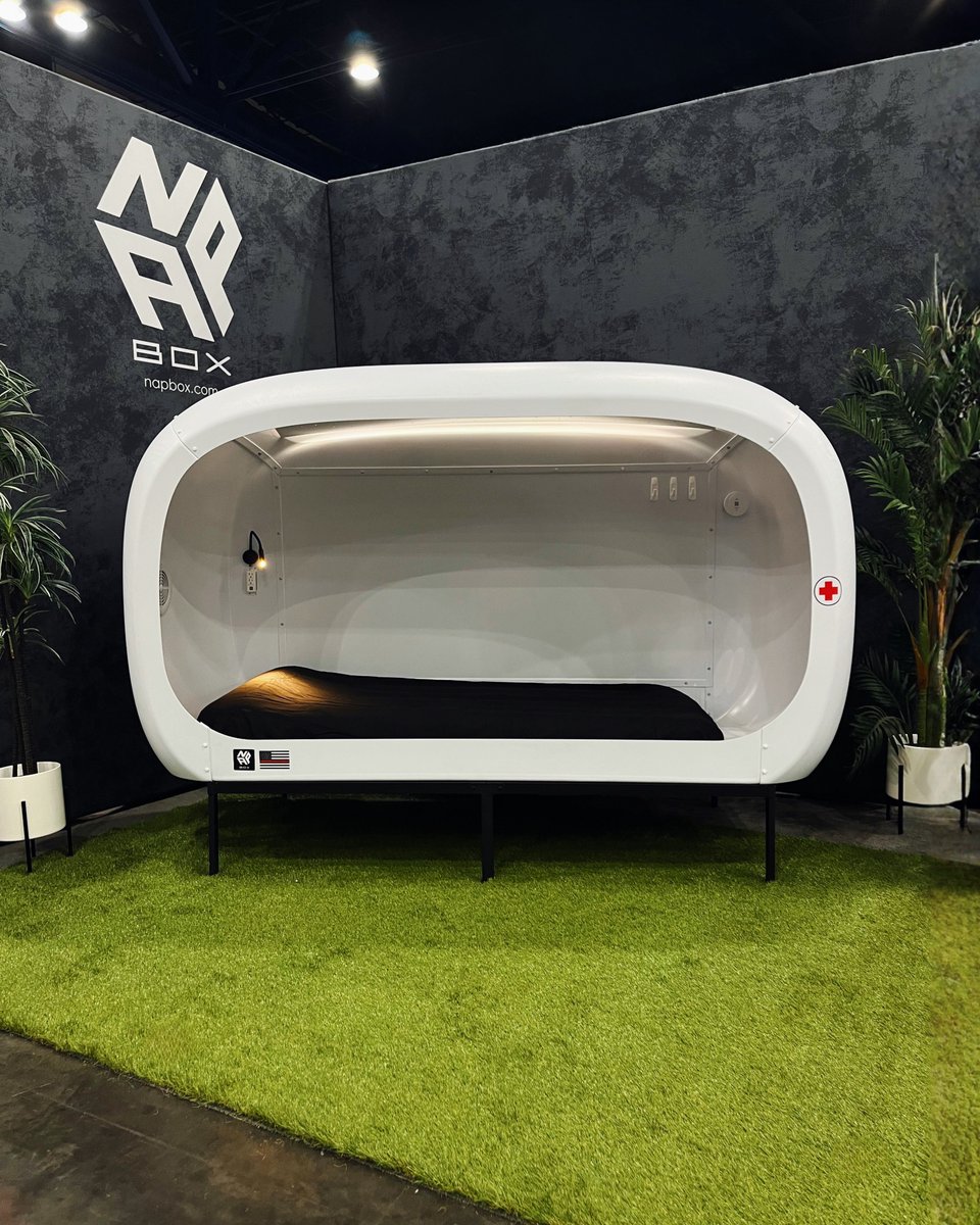 buildnapbox's tweet image. A lightweight modular sleep pod designed to deploy fast, protect privacy, and be easily relocated in shared living environments.

#napbox #nappods #privacy #office #shelter #officedesign #studenthousing #dormitories #humanitarian #soundbox #DisasterExpoHouston #EmergencyShelters