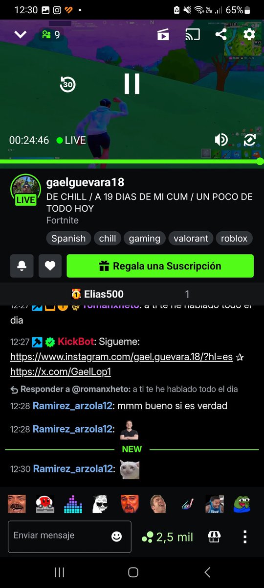 FatCano21's tweet photo. https://t.co/8UPbQ4L55v
Date una vuelticita por acá, jugando con todo.
🕹🧩🎯😮‍💨🫡
#Kick #fornite #spanish #chill #gaiming #roblox #España #Mexico #español #VALORANT https://t.co/jhRvo3Gqbm
