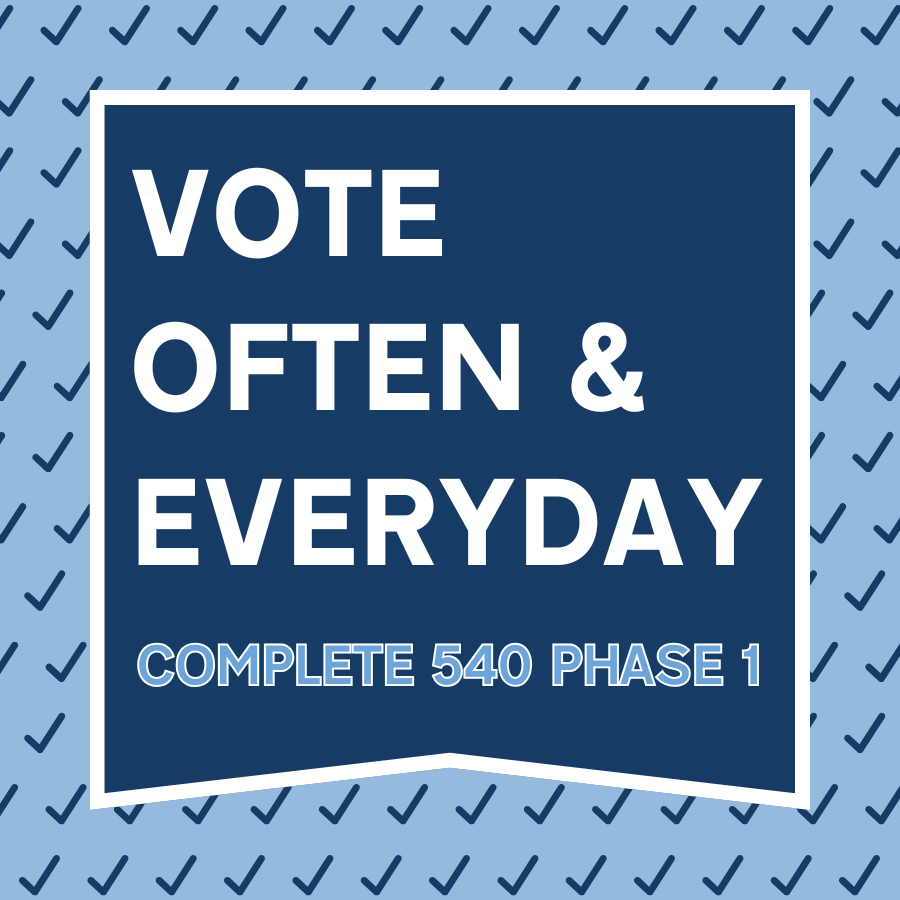 NCTurnpike's tweet photo. Time is running out to help North Carolina shine!
Vote for #Complete540 Phase 1 in @aashtospeaks 2025 People’s Choice Award and show why investing in infrastructure keeps our communities connected.
🗳️ Vote daily through Nov. 17: https://t.co/hpk0dYTKOs.
#NC #RaleighNC @NCDOT https://t.co/GIBOVshhRm