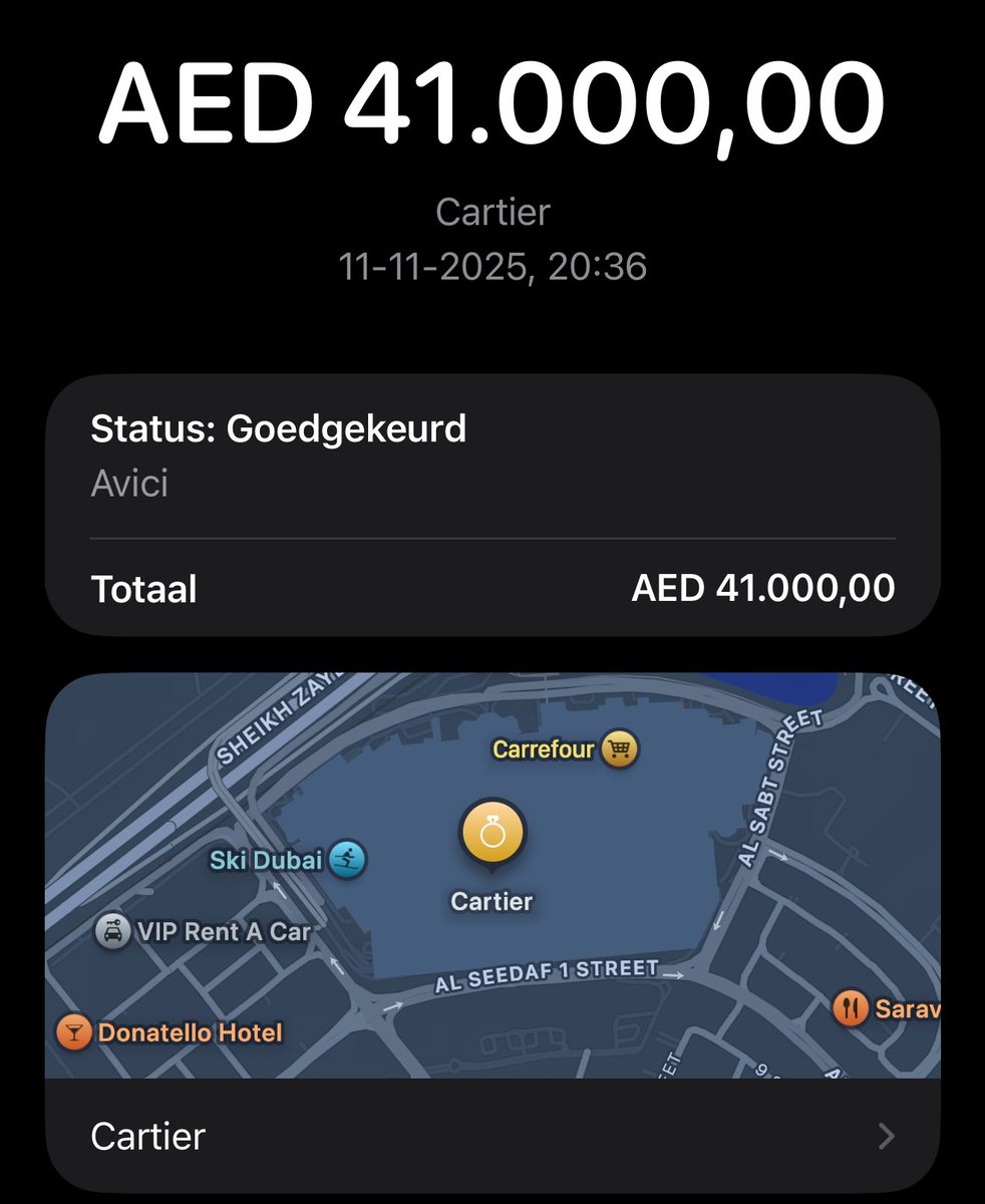 moneymancalls's tweet photo. Just spend 10k with @avici by using Apple Pay. 

Works perfect 👍🏽 https://t.co/T9xgabZCJX