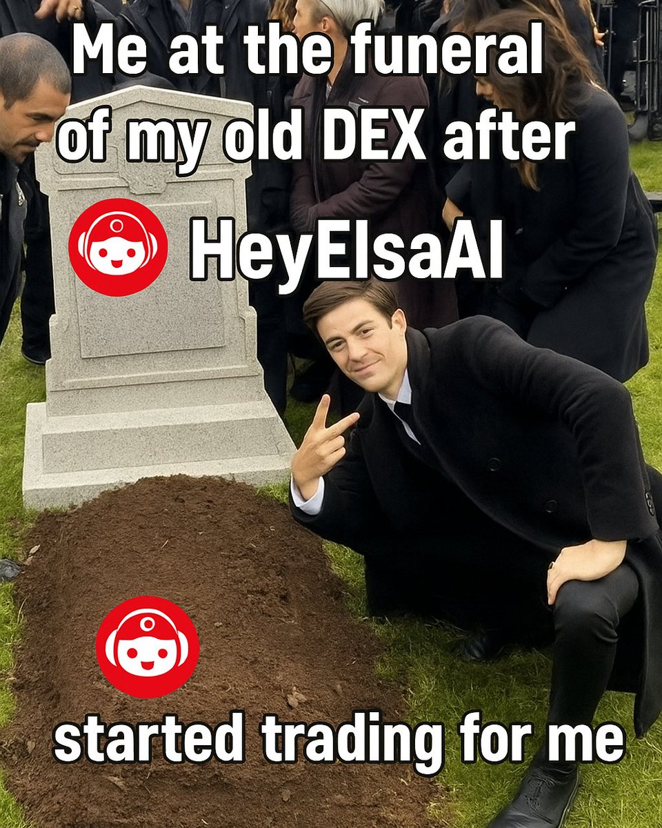 CryptoScarborn's tweet photo. 🪦 RIP my Overcomplicated trading setups 
💞 Elsa just gets it done 
@HeyElsaAI @wallchain
