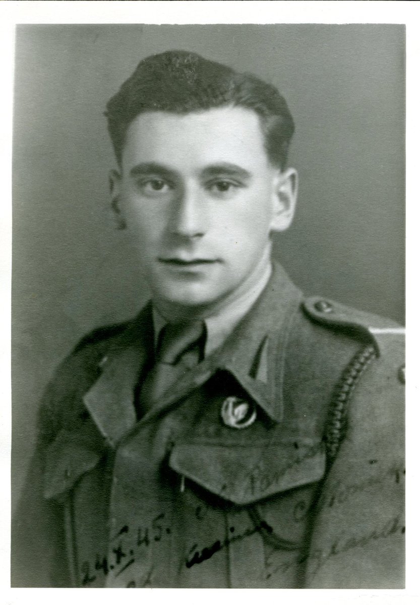 Happy Veteran's Day everyone! Here is photo of my pop, Corporal Moszek "Monty" Kuper, (1944), who served in the Royal Tank Regiment of the British Army at Catterick Garrison, in England. He was actually in charge of the parts department of the motor pool until the end of WWII.