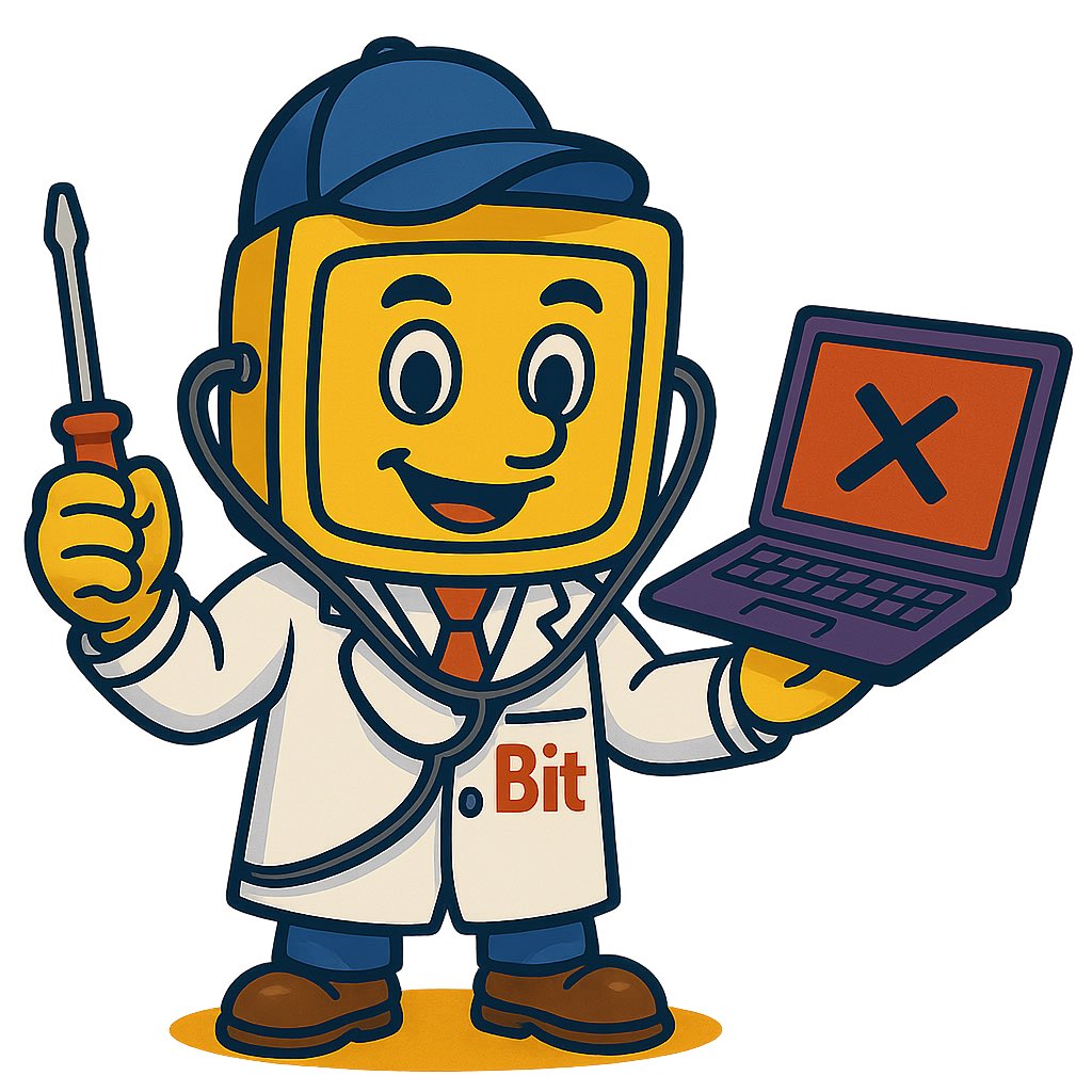 pcdrbit's tweet image. パソコンドクターBitの
キャラクターをAIで作成しました！
#キャラクター