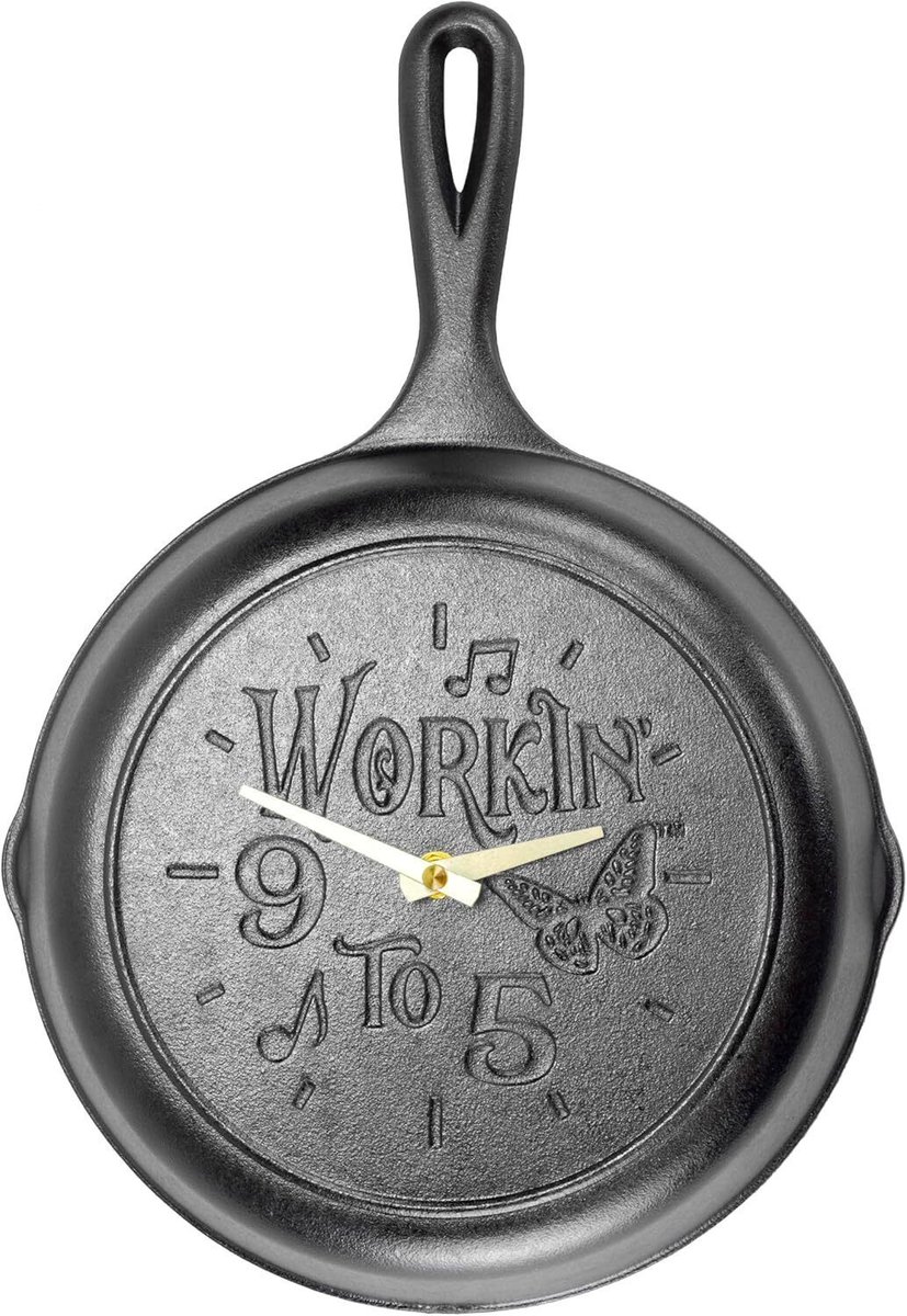 Lodge 9" Dolly Parton 9 to 5 Skillet Clock for $29.95!

fkd.sale/?l=https://amz…