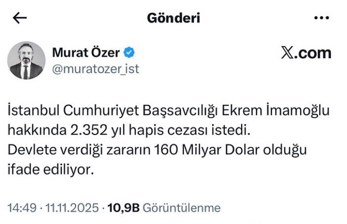 Yandaş medya şokta 😀 
Saçmalamaya başlamışlar… 
Yolsuzluk dosyasında yolsuzluk olmayınca tabii! Bir iki güne kadar 160 milyar Tl ya da dolar (daha karar veremediler ona) sıfıra iner. 

Önce 560 milyar dolar dediler…

Şimdi biri 160 milyar TL diyor, diğeri 160 milyar dolar…