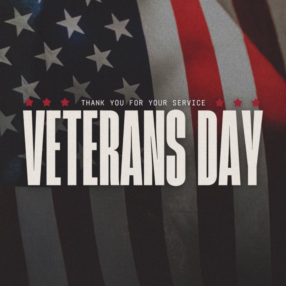 Proud to honor those who serve today and every day 🇺🇸