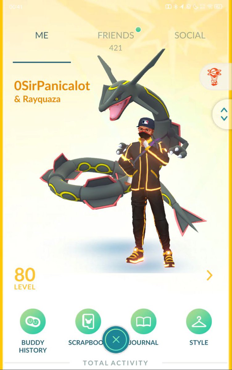 findpanic's tweet image. First ever level 80 Legend from my neighborhood corner probably