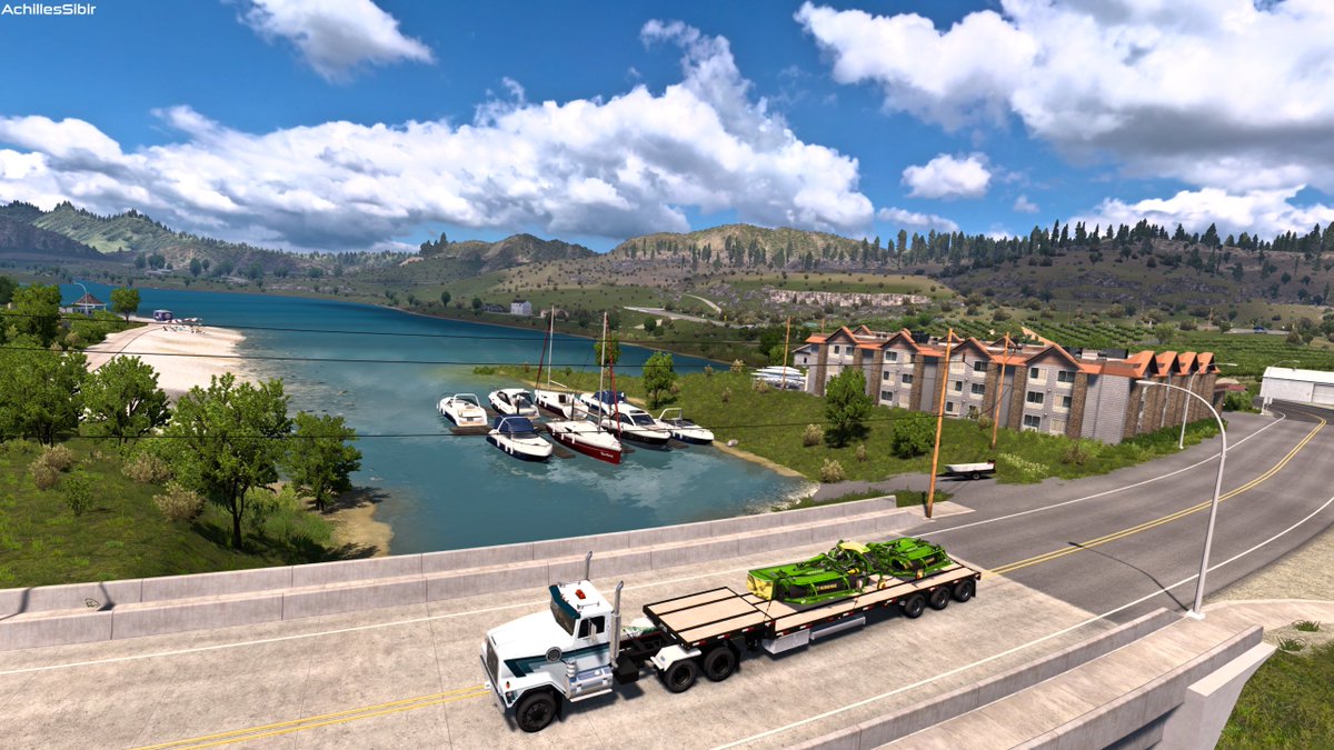 AchillesSibir's tweet photo. ProMods Canada
Grand Forks to Osoyoos #4
#americantrucksimulator #ats #BestCommunityEver #SCSsoftware #AchillesSibir #promods #promodscanada #Smartysmods https://t.co/rEU19OYOJL
