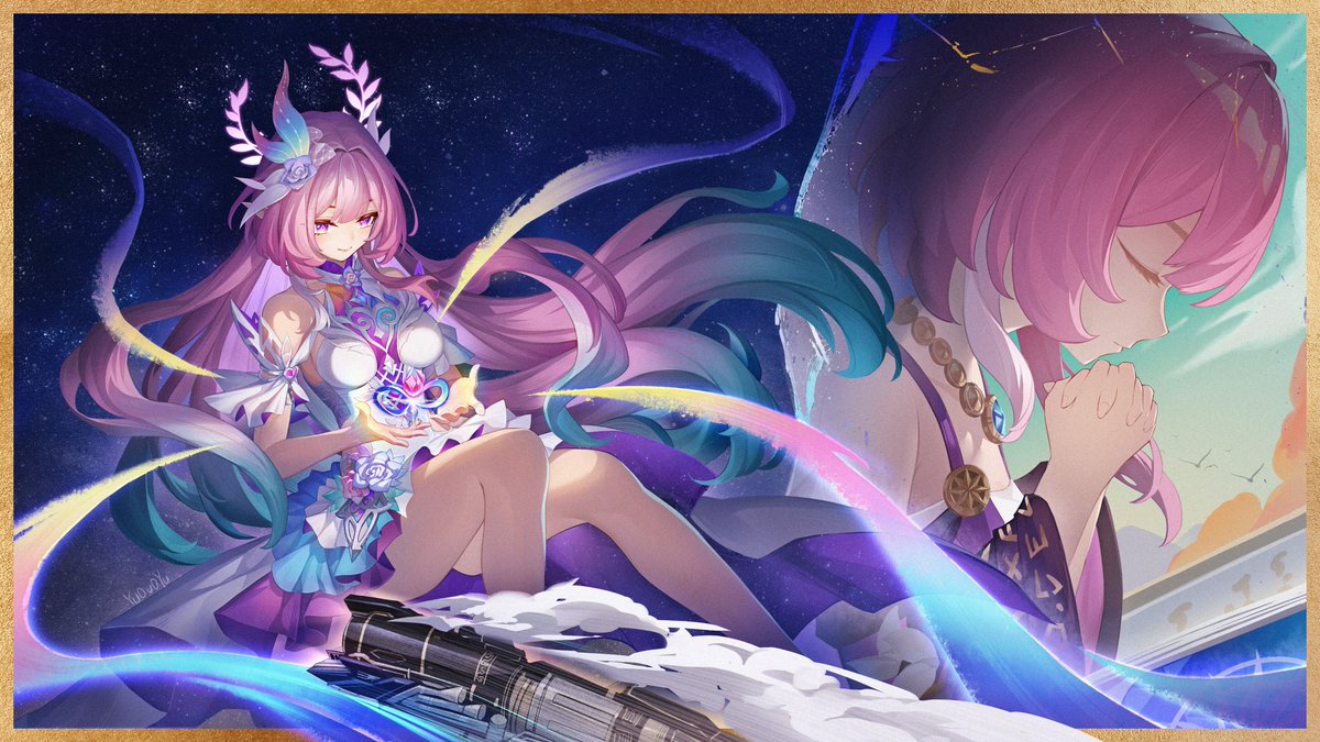 Yu0v0Yu's tweet photo. Cyrene 
 #Cyrene #HonkaiStarRail 
#崩壊スタ一レイル #キュレネ https://t.co/J7dFGE6W5t