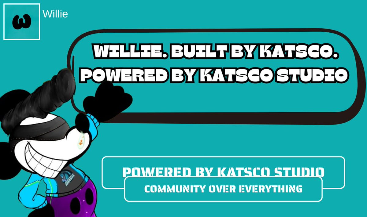 Willie was born from the <a href="/KatsCoGroup/">㉿atsCo Group</a>  vision on <a href="/avax/">Avalanche🔺</a>  — a bridge between art, identity, and ecosystem access.

Every NFT is a story. Every holder is part of the tribe.

#WillieNFT #KatscoEcosystem