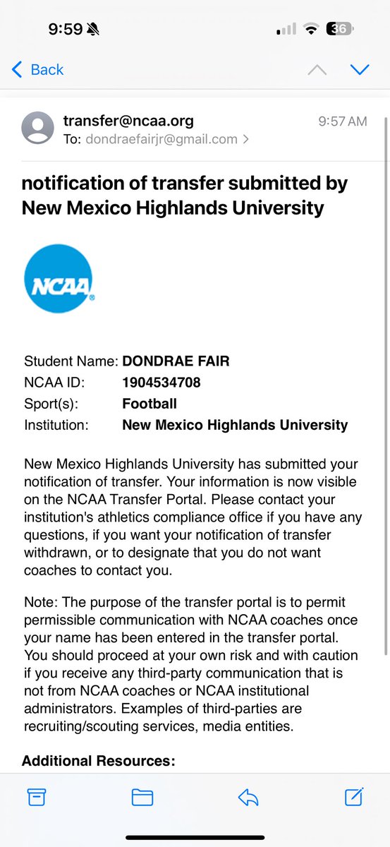 Dondrae Fair Jr. tweet media