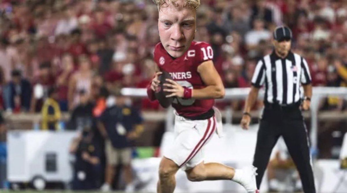 JVarnado24's tweet photo. BREAKING: Xbox user (WhiteBron69) will be in attendance for Oklahoma at Alabama, Saturday November 15th. Sources tell @BarstoolBigCat https://t.co/nR6S3GEaXz