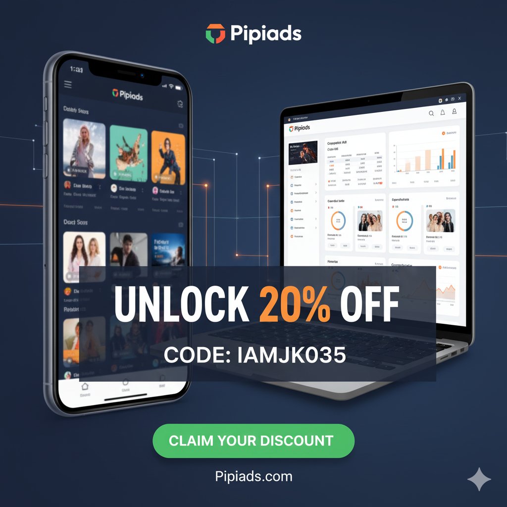 jkworld035's tweet image. UNLOCK 20% OFF Pipiads: The Essential Tool for Winning TikTok Ads. use code IAMJK035 for 20% 
 pipiads.com/?invite=IAMJK0…

#Pipiads #TikTokAds #AdSpyTool #Ecommerce #DigitalMarketing #MarketingHacks #DiscountCode