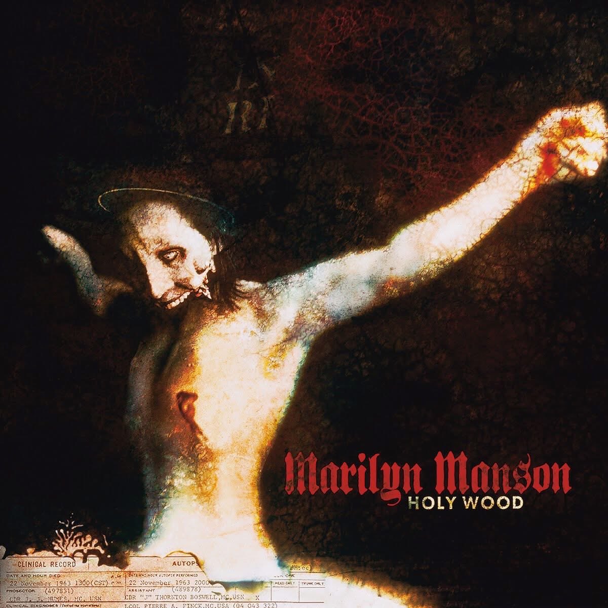 XtremeMerch's tweet photo. 25 years ago today, Marilyn Manson released their fourth studio album "Holy Wood (In the Shadow of the Valley of Death)". https://t.co/nCeOkHymgc
