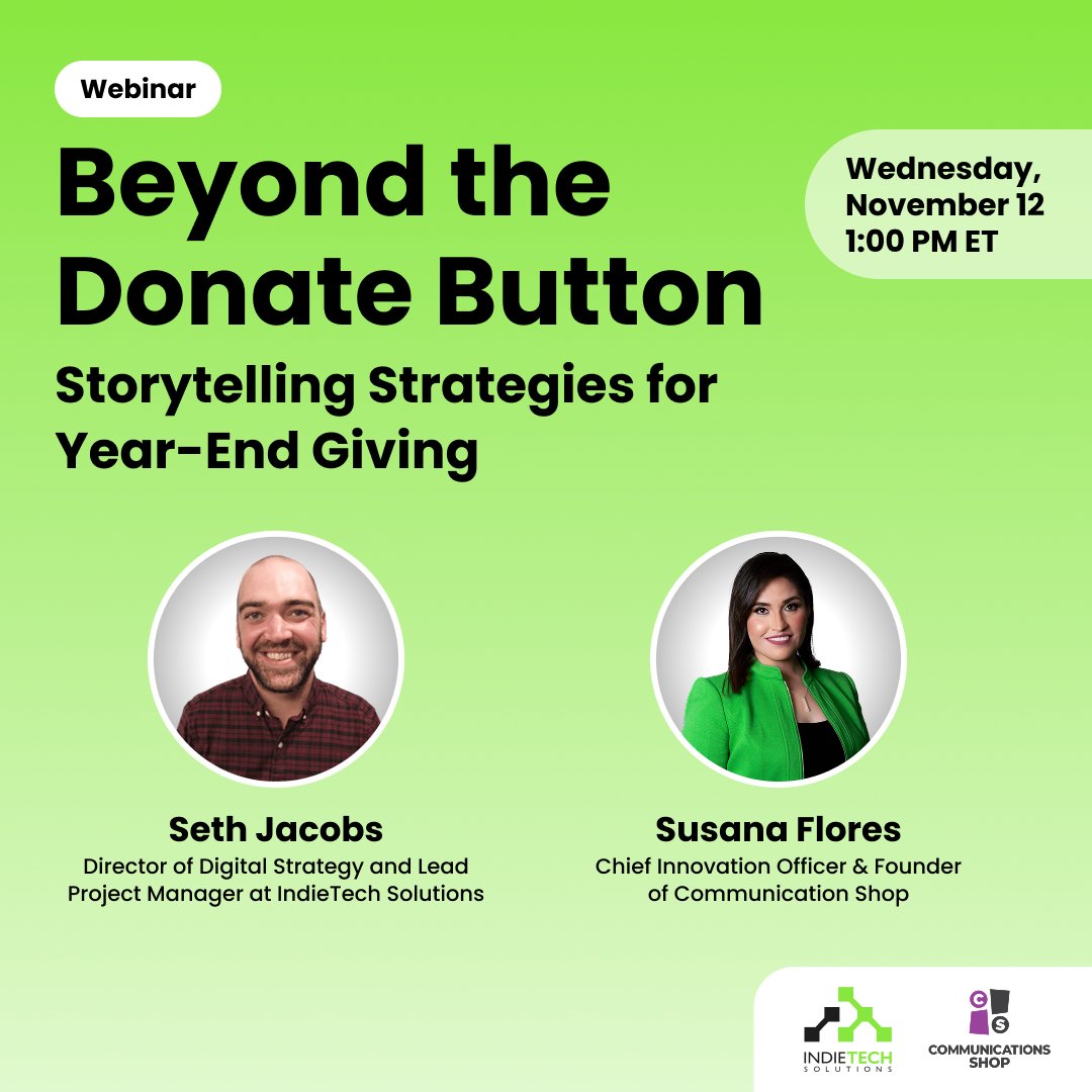 💡 Join <a href="/thecommsshop/">Communications Shop</a>
and our team for a free Year-End Giving webinar tomorrow at 1 pm ET! 

RSVP Here: us02web.zoom.us/webinar/regist…