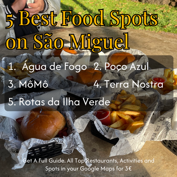 VisitWhale's tweet photo. Foodie paradise in São Miguel 🏝️

Discover the island's best Restaurants with these top picks! From dreamy burgers to lush garden dining, taste the magic of São Miguel. Get the full guide for just €3! https://t.co/FK1xtiK4f0