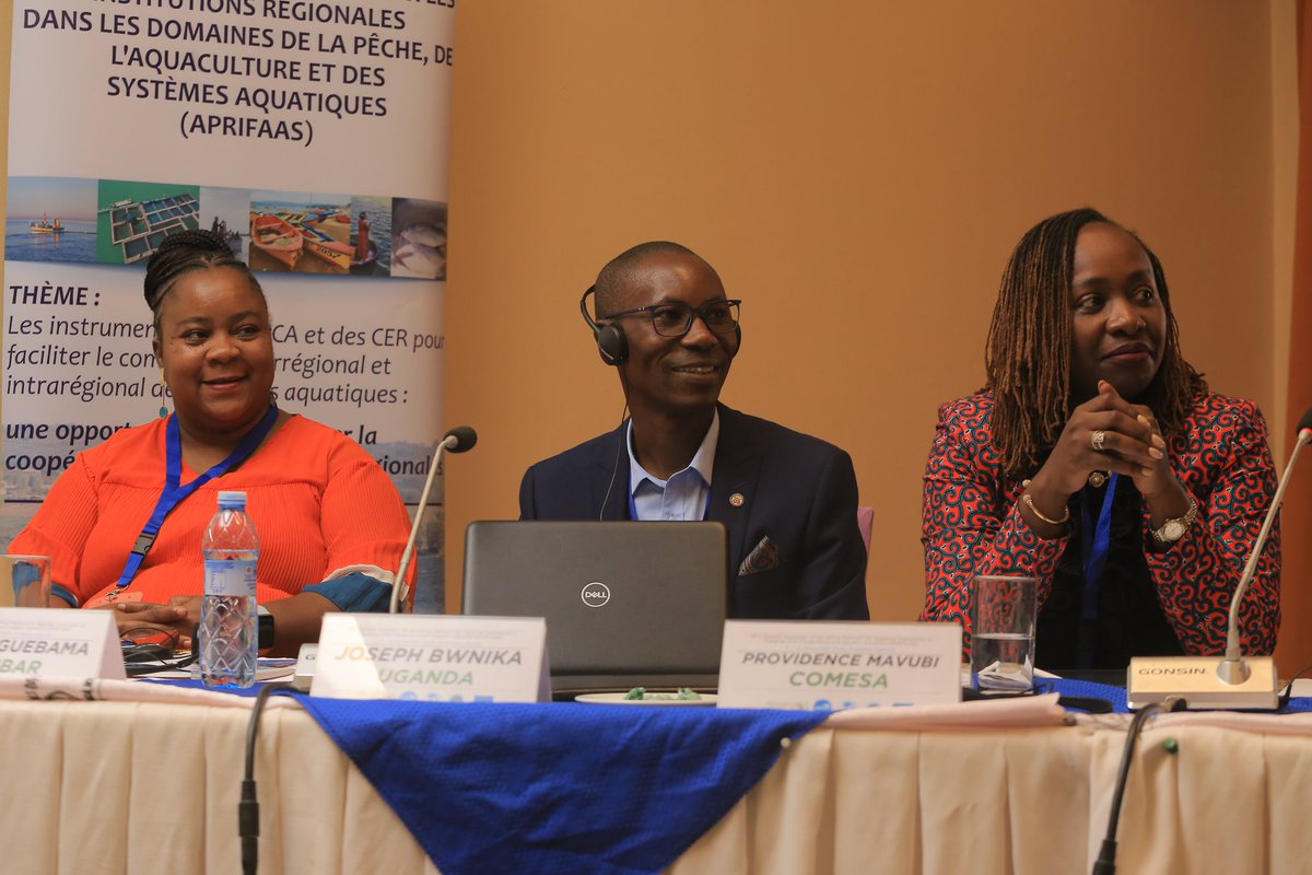 MAAIF_Uganda's tweet photo. Fisheries: The Ministry was represented at the opening of the 8th General Assembly of the African Platform for Regional Institutions in Fisheries, Aquaculture, and Aquatic Systems (#APRIFAAS) by Mr. Joseph Bwanika, the Commissioner for Aquaculture Management and Development. https://t.co/MXhnhqdy94