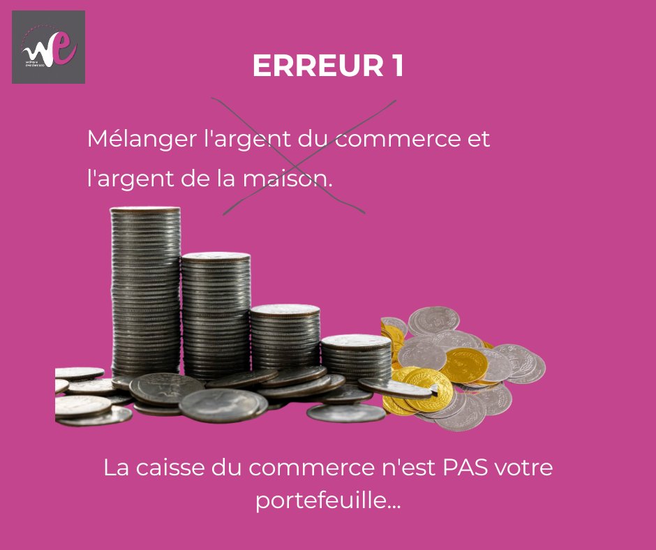 women_ong's tweet image. Vous avez un petit commerce ?
Gérer la caisse au quotidien, c&apos;est souvent le plus grand défi ! 

On vous partage 3 erreurs TRÈS fréquentes  pour assurer la réussite de votre business. 

➡️ Faites défiler le carrousel pour les découvrir  
#EducationFinancière #PetitCommerce