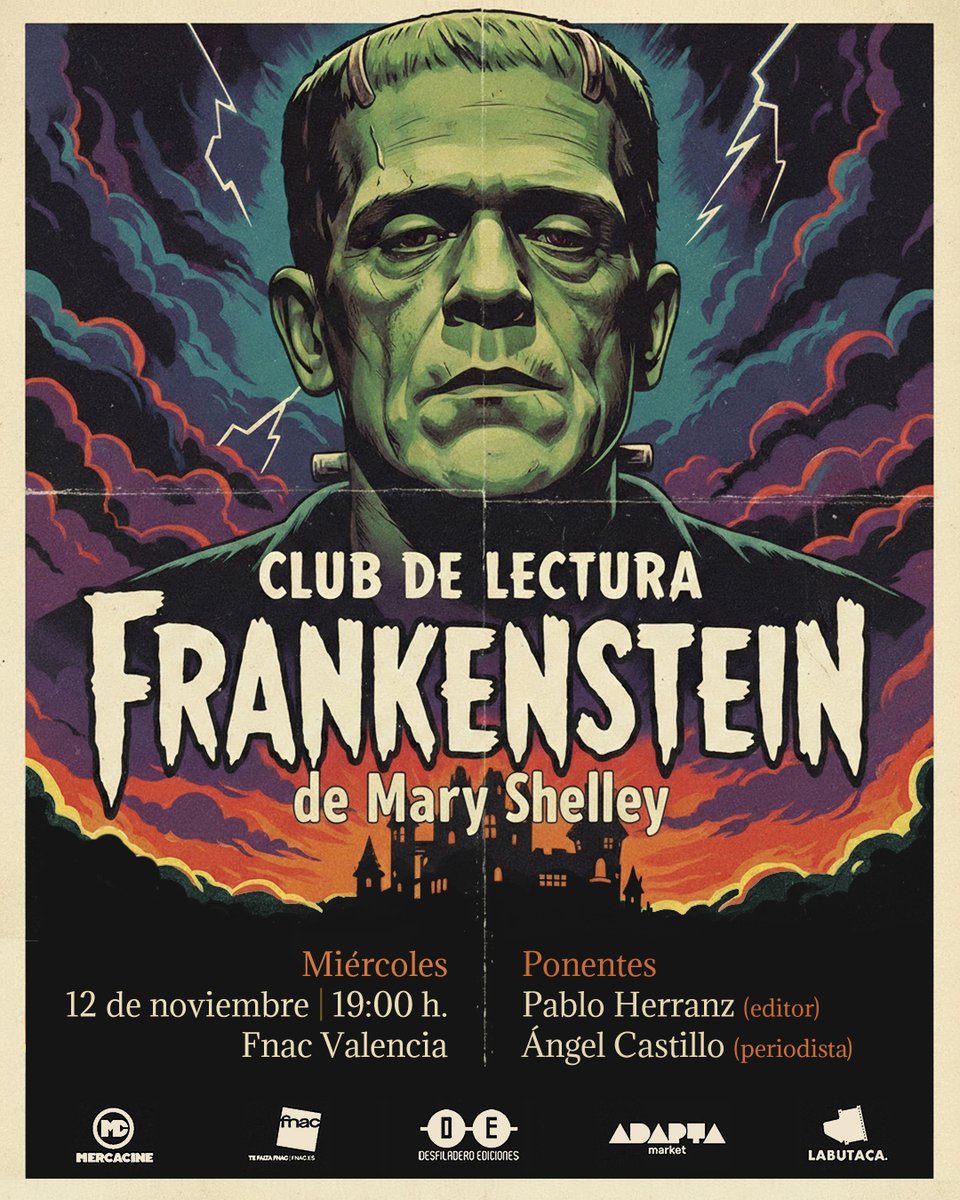 CLUB DE LECTURA 🎬📚 Este miércoles 12 de noviembre celebraremos una nueva cita del "Club de lectura para amantes del cine", un punto de encuentro y debate para los apasionados de los libros y las películas. Será en el fórum cultural de Fnac Valencia, con entrada libre y gratuita