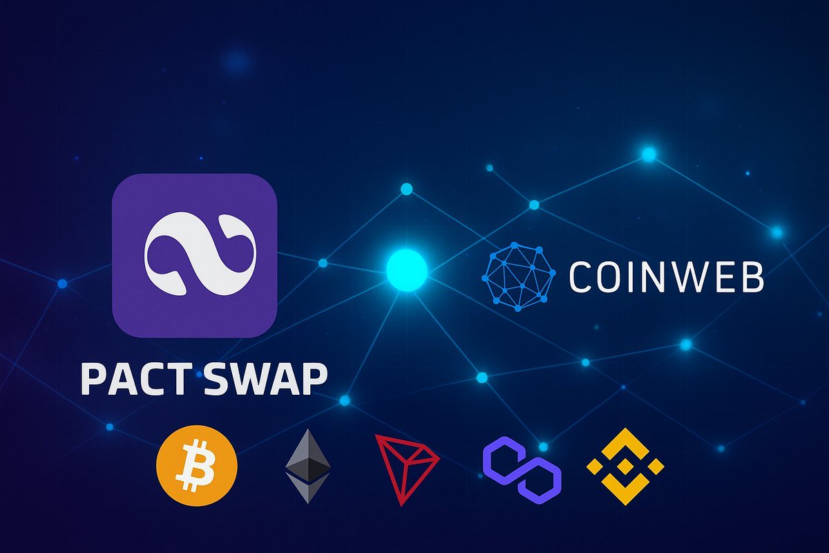 <a href="/Pact_Swap/">Pact Swap Labs</a> is built on Coinweb, it’s the architecture that makes it possible to do what Pact Swap is doing. Definitely recommend doing some research if you don’t know <a href="/CoinwebOfficial/">Coinweb.io</a> 

Without Coinweb, there is no PactSwap🤝

gPACT♋️
<a href="/Pact_Swap/">Pact Swap Labs</a>
