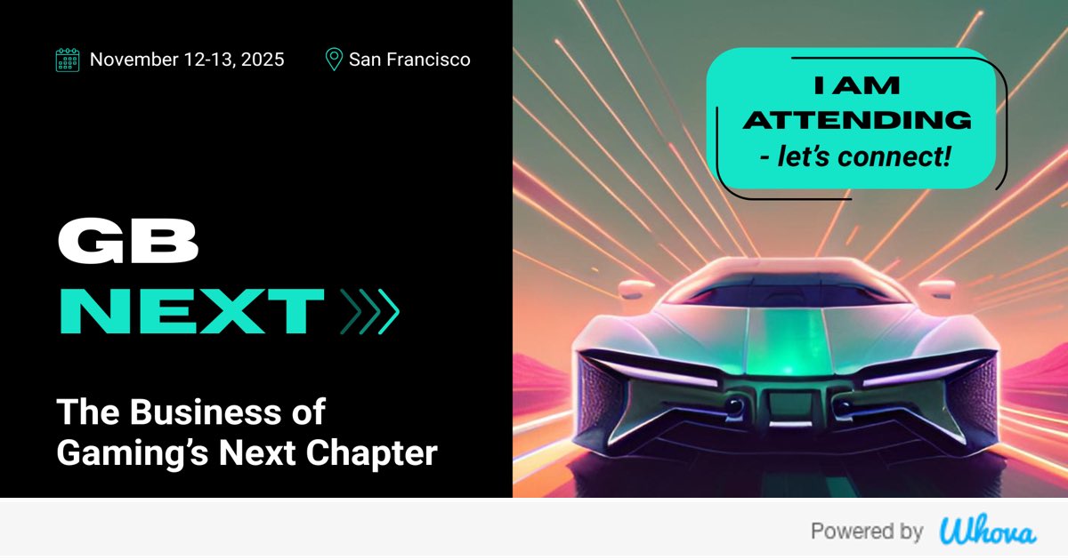 RichCityStudios's tweet photo. Hi! I'm attending GamesBeat Next 2025. Let's start connecting with each other now.  - via Whova event app https://t.co/MEPIrgGPMc https://t.co/EFfWifUa3c