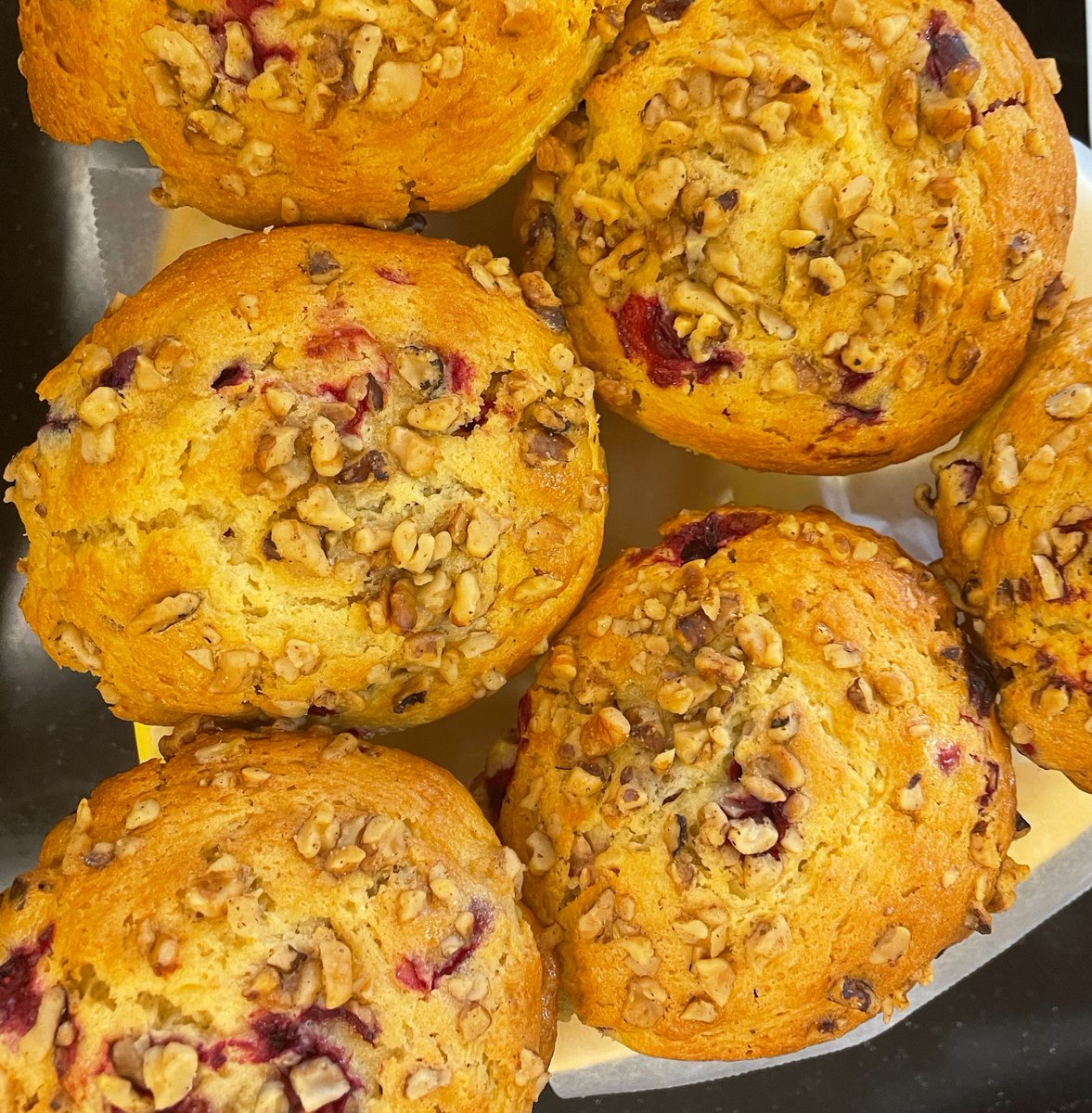 BetweenRoundsUS's tweet image. It's cranberry season! Cranberry Nut Muffins available now in our bakery case. Stop in our store -