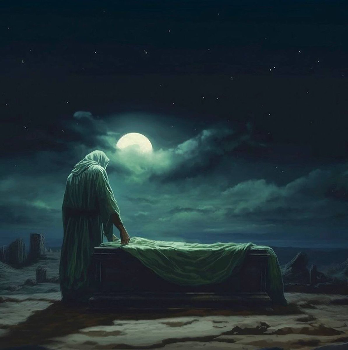 Shiasoul__'s tweet image. O my Bibi(s), We promise to you We’ll never forget your unborn infallible Al-Mohsin(a) and your breath with broken ribs. 💔