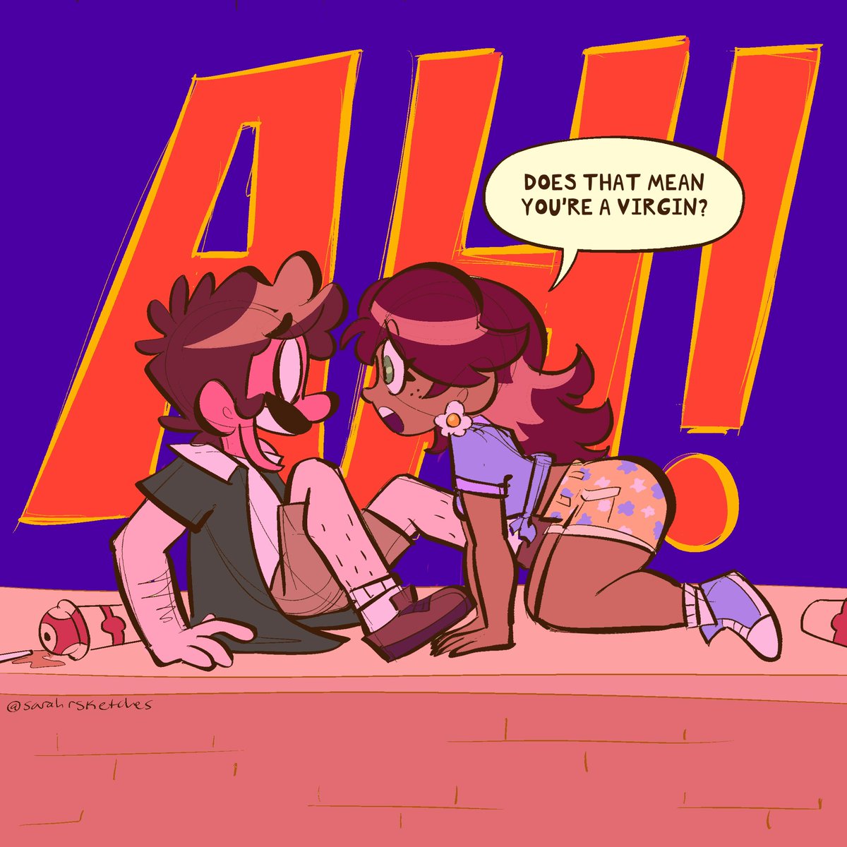 (2/2) 💚🧡
.
He won’t be do long >:)