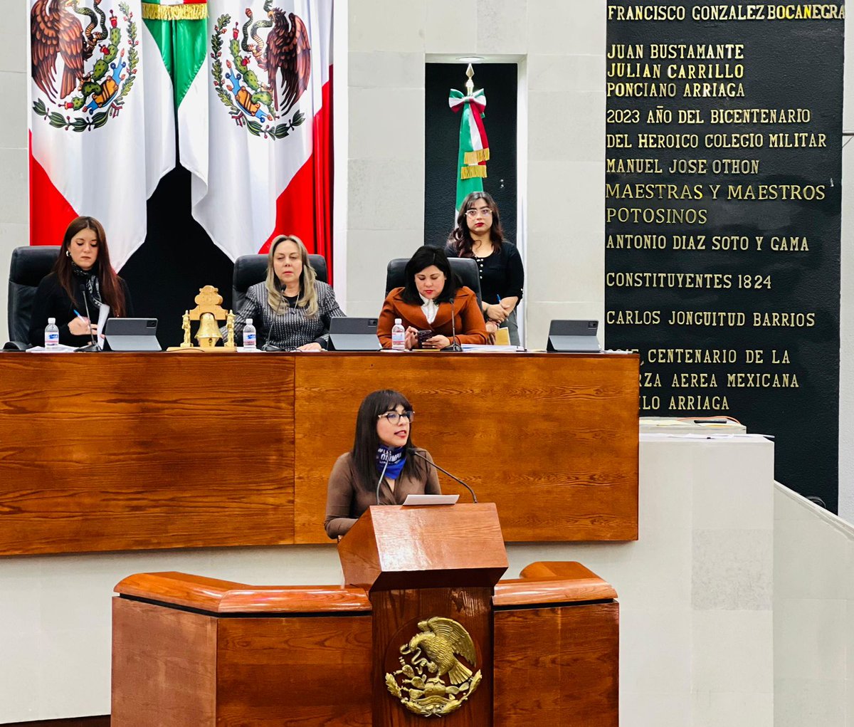 LeyOlimpiaLATAM's tweet image. Hoy iniciamos el camino al fortalecimiento de la #LeyOlimpiaSLP de la mano de la diputada @GaTo270919. 

Estaremos al pendiente del @CongresoEdoSLP para lograr la aprobación. 💜🔥💜

#LoVirtualEsReal