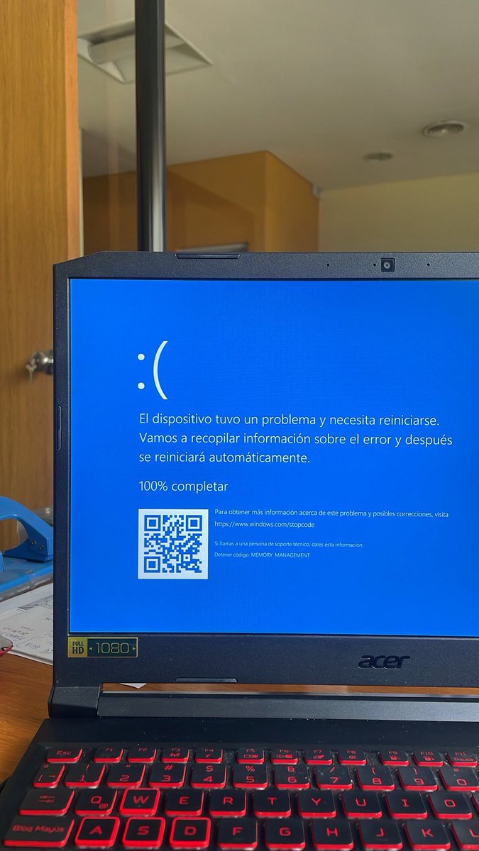 *mini paro cardíaco* (ya volvió a funcionar)