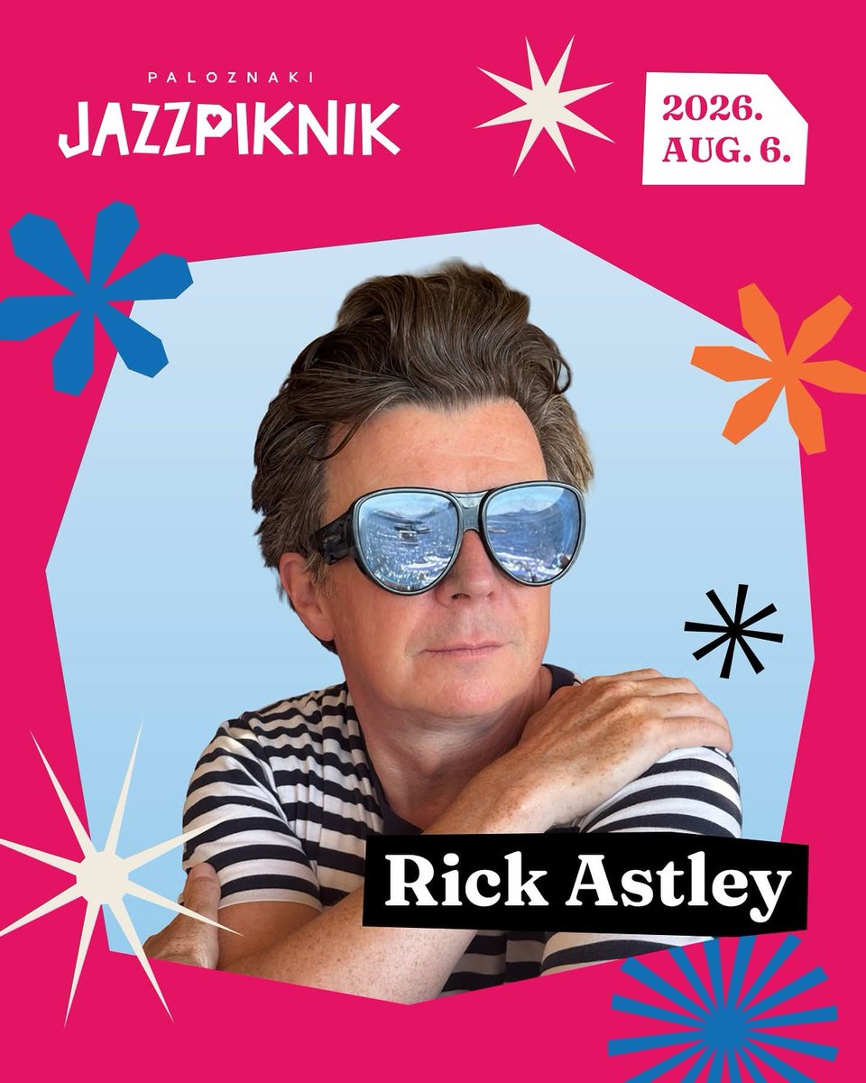 sususan79's tweet photo. Paloznaki Jazzpiknik #Hungary #RickAstley
🔥🔥🔥 https://t.co/75TgFzd1Le