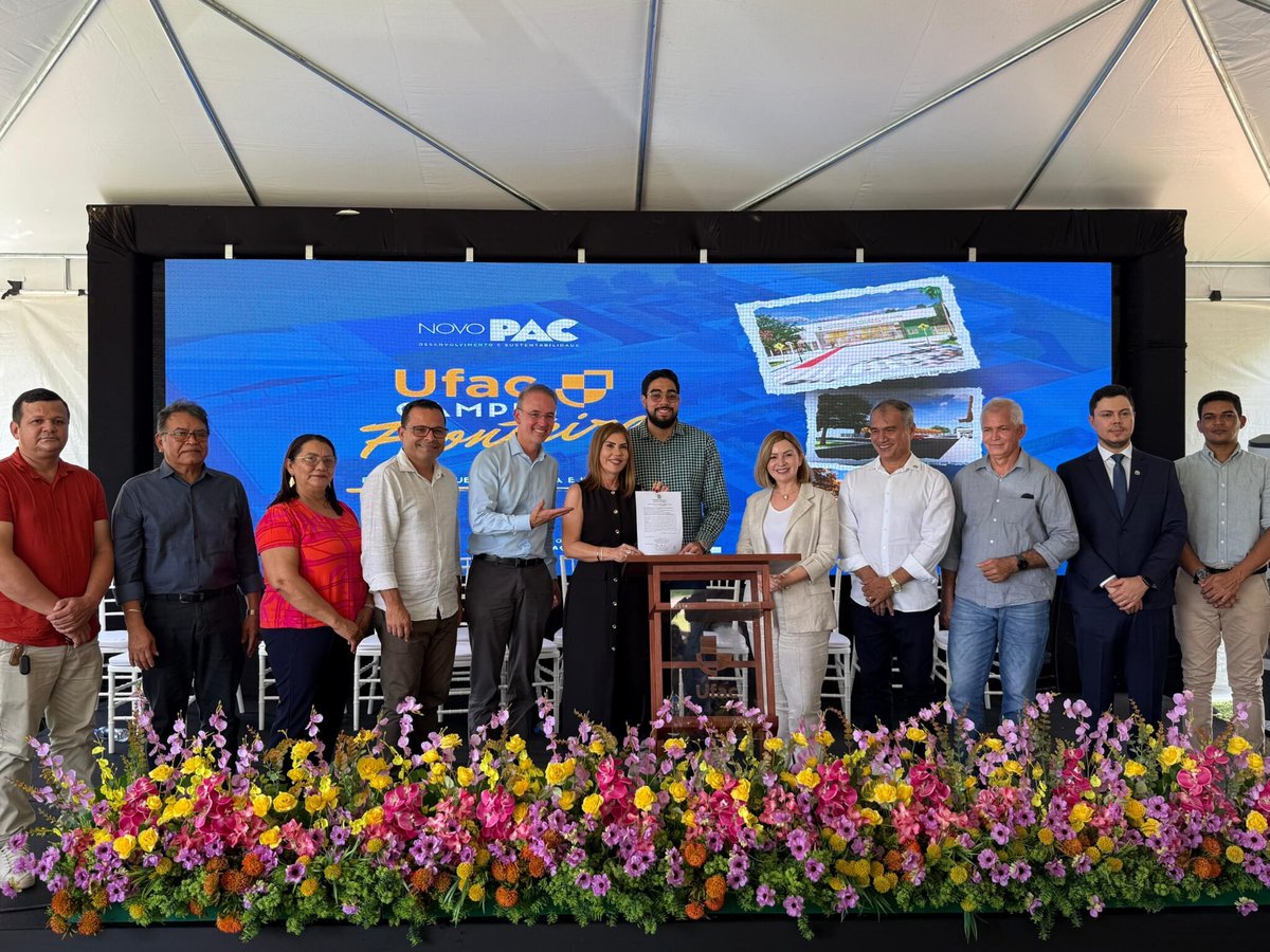 MPAC prestigia solenidade de assinatura de ordem de serviço para construção do Campus da Ufac em Brasileia mpac.mp.br/?post_type=post