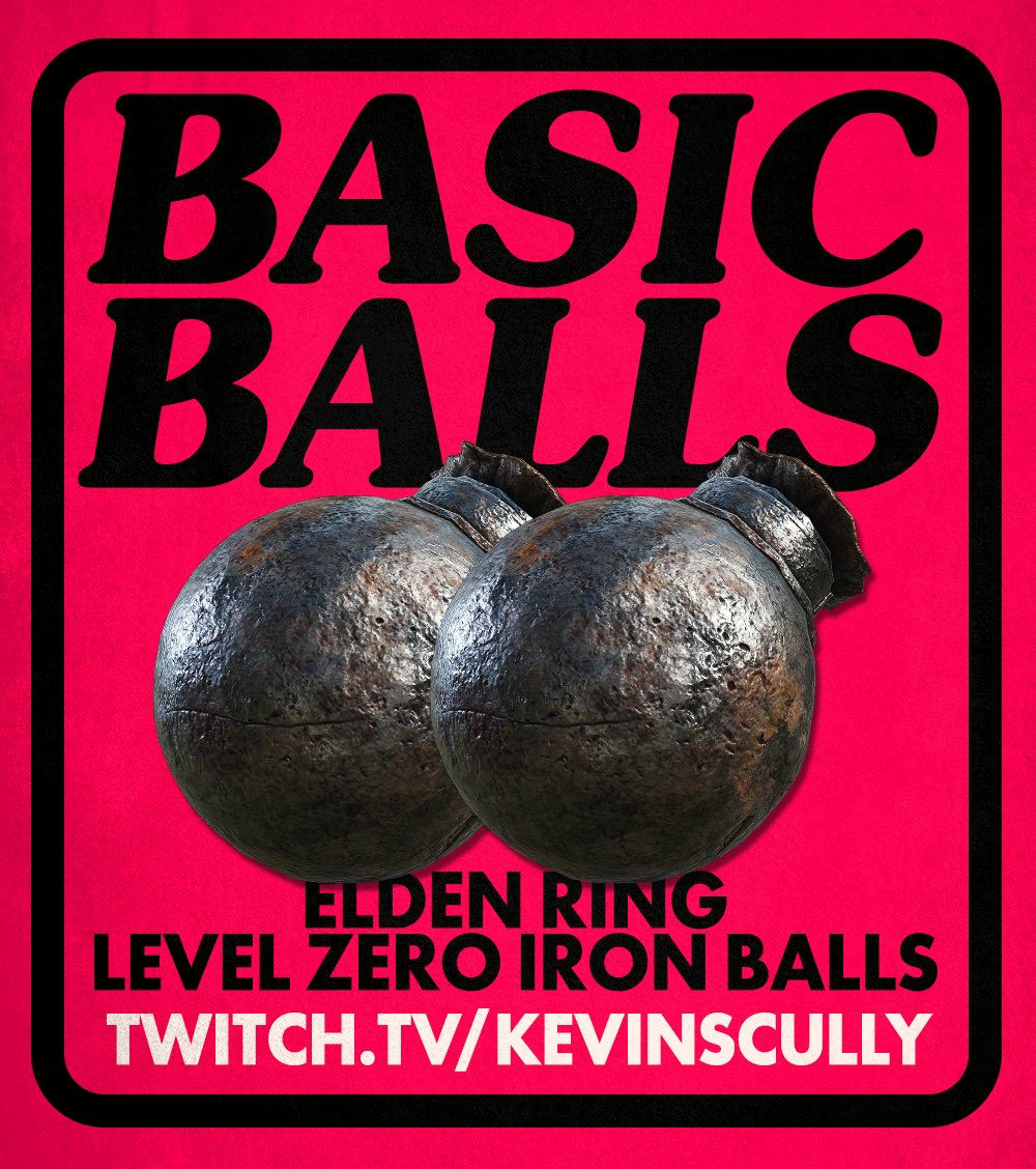 kevinscully's tweet image. Continuing my Elden Ring level zero Iron Balls run. 
Margit and Godrick both beaten, on we go. 

twitch.tv/kevinscully

Tuesday 20:00 GMT

#ELDENRING