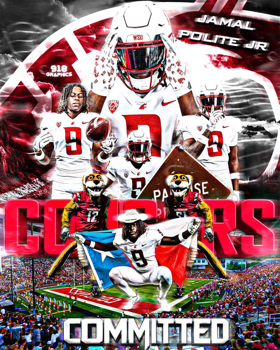 After a great OV this past weekend I am excited to announce my commitment to Washington State University. I would like to thank <a href="/WazzuRogers/">Jimmy Rogers</a> <a href="/J_Menage3/">Jake Menage</a> <a href="/AlaimaloNick/">Coach Nick Alaimalo</a>  <a href="/dfreund7/">Danny Freund</a> for believing in me <a href="/WSUCougarFB/">Washington State Football</a> Texas ➡️ Palouse…Let’s go #Wazzu #GoCougs <a href="/SHSCoachForeman/">Coach Foreman</a> <a href="/Alijawon2/">Alijawon White</a>