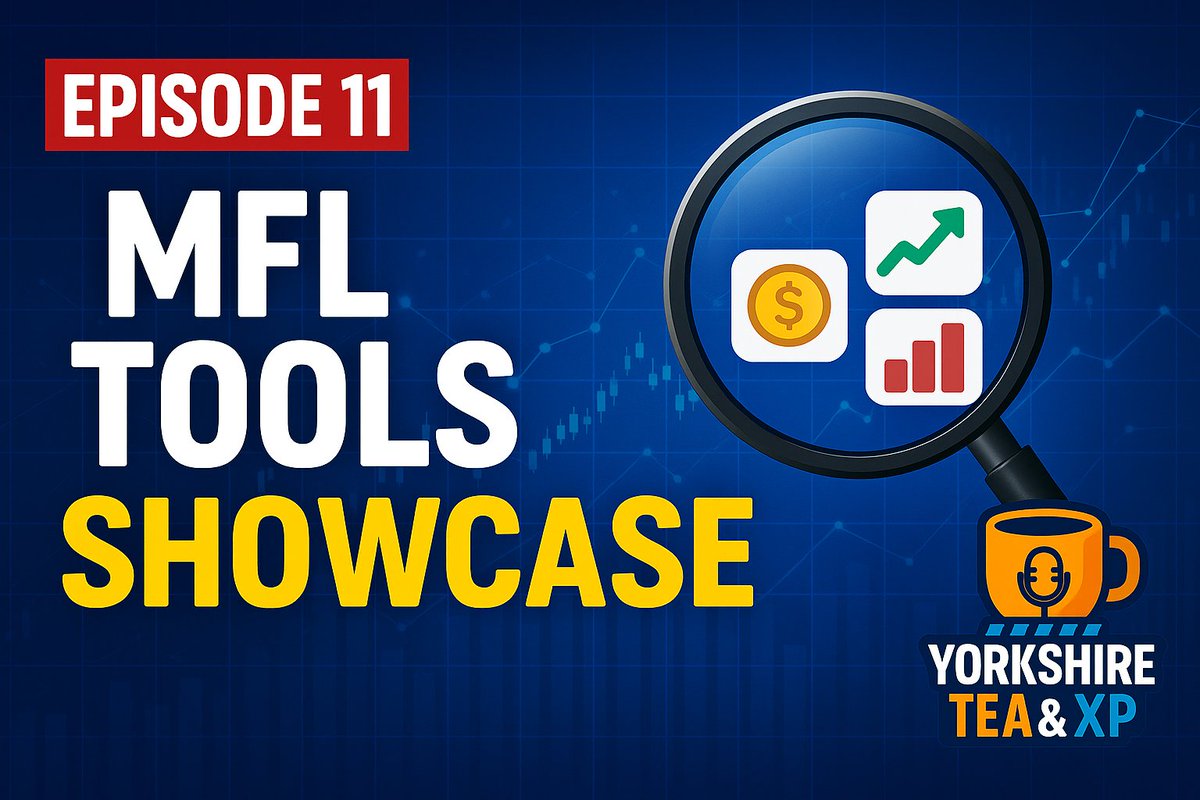 Episode 11 premieres at 7PM GMT / 8PM CET!

We dive into an MFL Tools Showcase, exploring some of the best community tools out there to enhance your <a href="/playMFL/">MFL</a> experience!

📺 YT: youtu.be/P9tXVdXrOuA – hit Notify!
🎧 Also available on podcast platforms.

#PlayMFL #MFL #YTXP