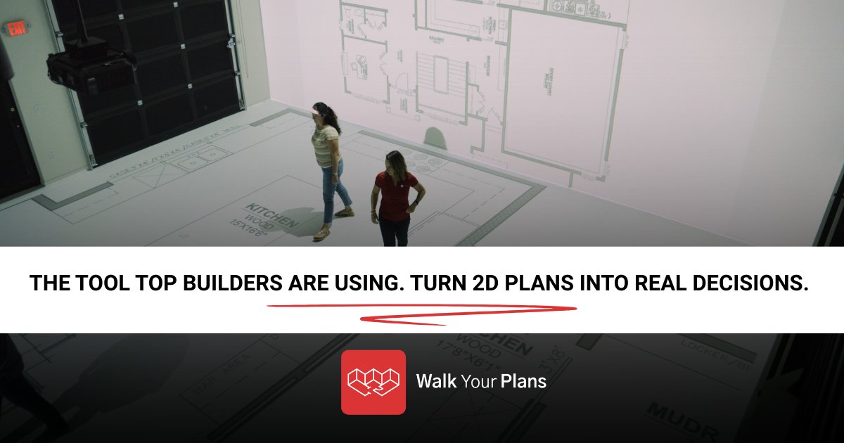 walkyourplansmn's tweet image. Experience your layout in real scale, before the first nail is hammered. It&apos;s the smart way to plan, adjust, and feel confident about your build.

#WalkYourPlans #DesignConfidence #ConstructionPlanning #BuildSmarter