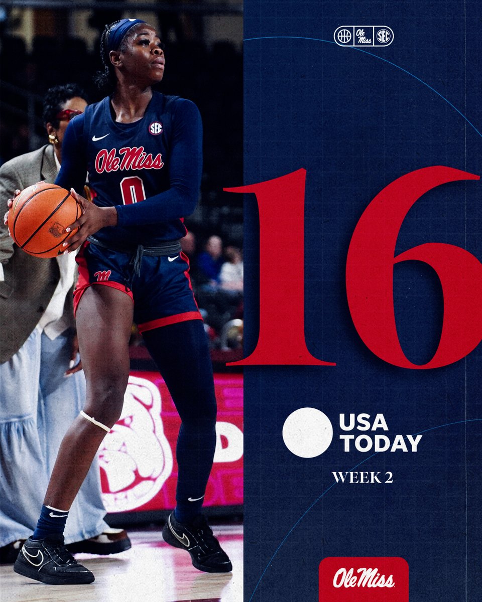 Where we stand in the coaches poll 👀

#HottyToddy x #Give