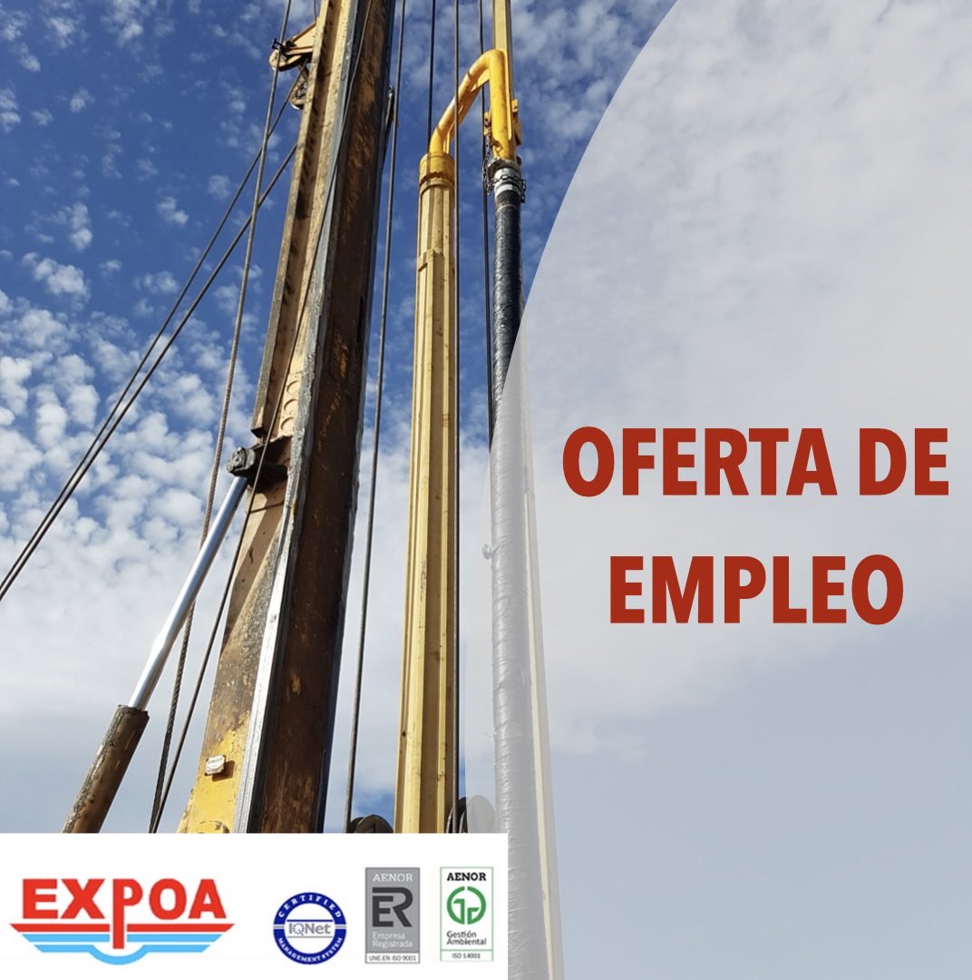 expoasl's tweet photo. En @expoasl solicitamos, para incorporación inmediata, operario/a de obras de pilotes.
Interesados enviar CV actualizado a jl.govar@expoasl.com o llamada 📱 629592669.
#empleo #ofertalaboral #trabajo #ofertasdetrabajo #ofertatrabajo https://t.co/deYegskB5s