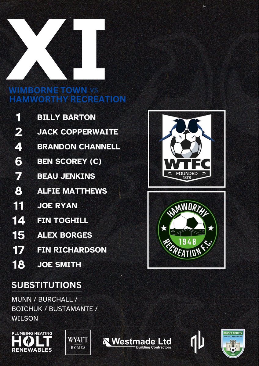 Wimborne Town FC tweet media