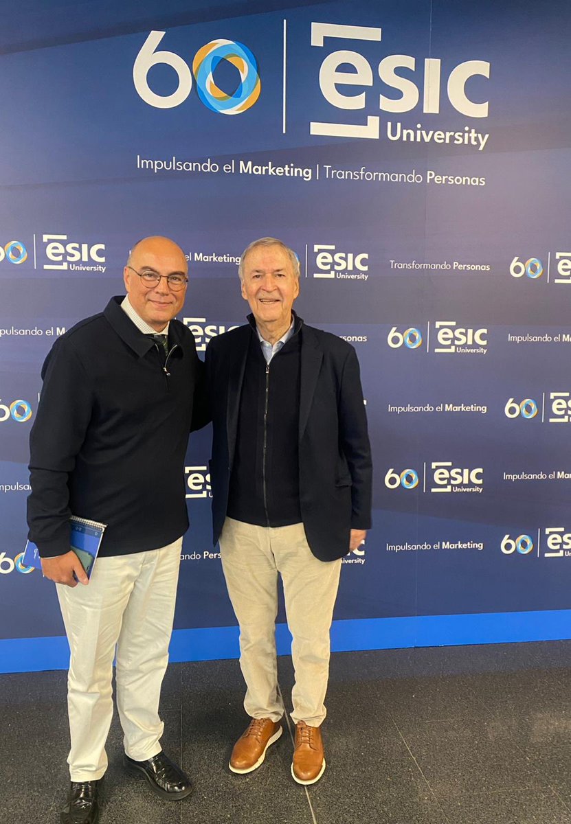 Este martes 11 mantuve una reunión de trabajo con Jorge Santiago Barnés, presidente de la institución educación Aleph, en la sede madrileña de ESIC Business School.

El encuentro giró en torno al valor de la gestión basada en datos como herramienta central para la toma de