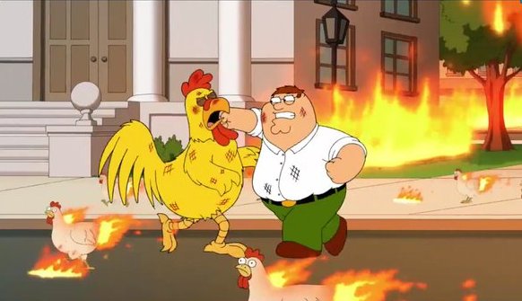 Human cast: "Oh boy I sure hope I make it out of the dangerous Biosyn Valley!"

Giga and Rexy subplot: