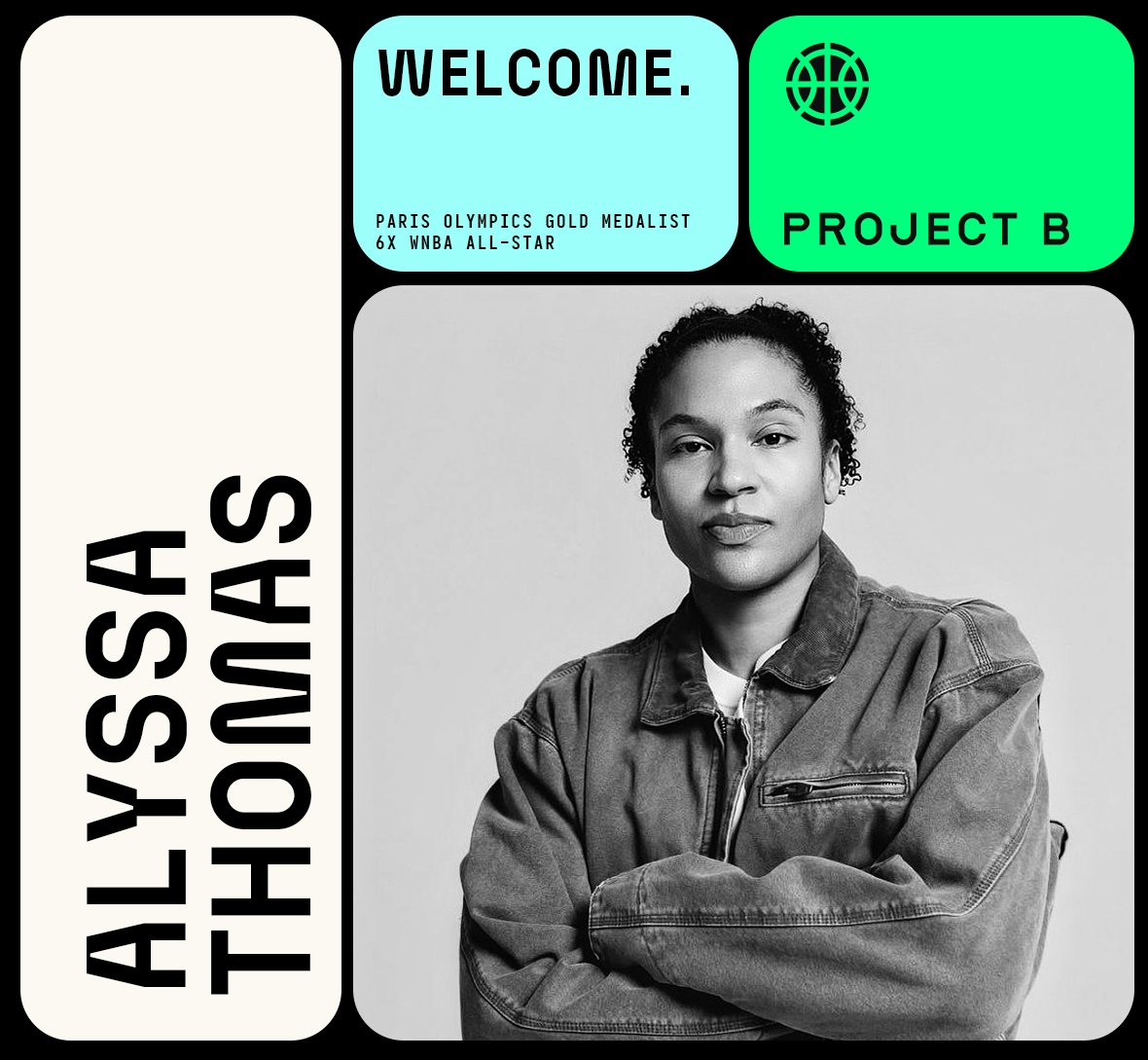 projectb_global's tweet image. PROUD to announce @athomas_25 Player. Partner.  Owner. 😎

“I’m chasing purpose, not perfection. The real victory is what you leave behind for the next generation.”